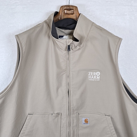 Carhartt Super Dux Vest Mens 3XL Relaxed Fit Softshell Gorpcore Utility - Picture 4 of 16
